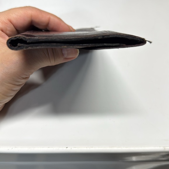 Vintage ultra slim leather wallet - Picture 13 of 16